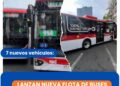 7 nuevos vehículos: LANZAN NUEVA FLOTA DE BUSES 100% ELÉCTRICOS DE LÍNEA 114 CON REVOLUCIONARIA TECNOLOGÍA.